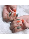 個性派ネイル