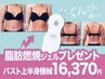バストアップをしながら部分!!痩せ★脂肪燃焼ジェル付き！上半身機械16370円