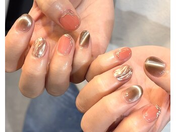 キャッツアイトーキョー 西荻窪店/秋ニュアンスアート