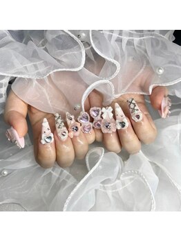 ポミーネイル 池袋店(pomynail)/ハートネイル