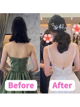 すみれ鍼灸整骨院/神戸 プレ花嫁 ドレス