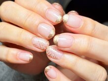 ホロムア 大岡山店(Holomua)/定額デザイン/ゴールドネイル