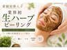【愛媛初導入】生ハーブピーリング◆潤い肌質改善◆毛穴洗浄+小顔矯正