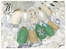 ネイルサロン ブリオン(Nail Salon Bullion)/スノーホワイトネイル