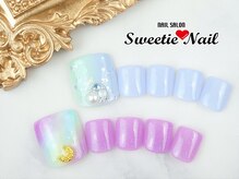 スウィーティーネイル 新宿三丁目店(Sweetie Nail)/フット★定額デイリーコース