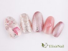 エリクサーネイル 神田(Elixir Nail)/シンプル / クーポン使用