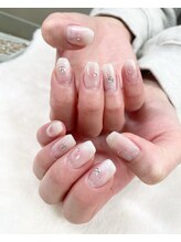 はあとねいる 宇都宮御幸ヶ原店/チークネイルデザイン