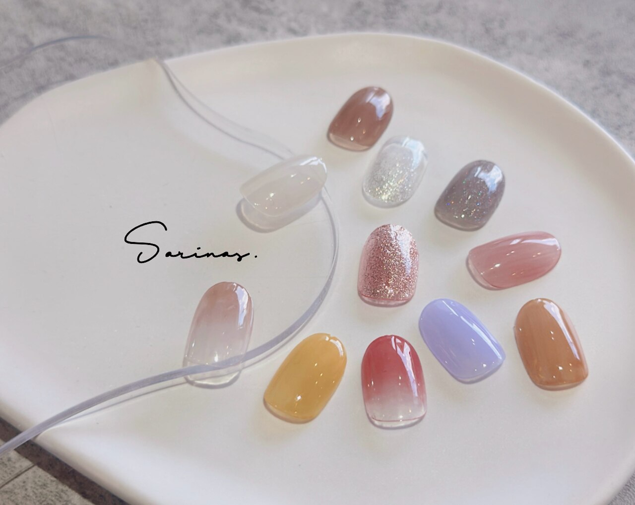 【HAND】うる艶ワンカラーorグラデーション美フォルム♪\5500