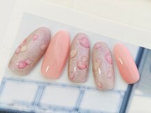 サロン アウラ(salon AULA)/桜ネイル/6980円/初回