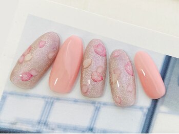 サロン アウラ(salon AULA)/桜ネイル/7500円/初回