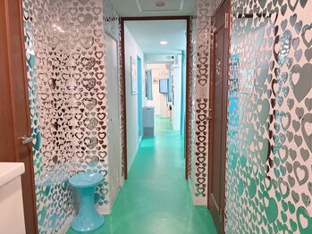 ドールネイル 札幌店(Doll Nail)/ハート×グリーンが基調の空間