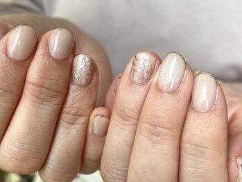 アメリアンドカシェット(Amelie&Cachette)/ブライダルネイル:maika