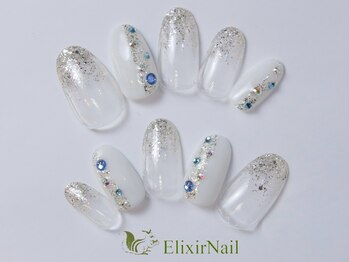 エリクサーネイル 神田(Elixir Nail)/シンプル/クーポン使用