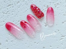 ボネール(nail ＆ eyelash Bounail)/グラデアートネイル