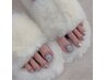 【初回オフ無料/Foot】ワンカラー，マグネット、ラメ，6600円→4500