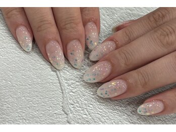 カルフールノア 川越店(Carrefour noa)/グラデーション＋追加ラメ