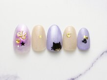 池袋ネイルサロン イイネイル(Ee-Nail)/黒猫ちゃんネイル初回￥7500
