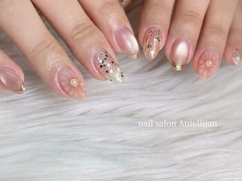ネイルサロンアンテリジャン 大宮(Antellijan)/ブライダルデザイン9500円