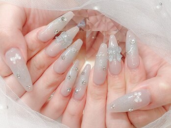 ワンホンネイル専門店【nail Re.terna-リテルナ-】の写真/【10本長さ出しOK!】自爪が短くても理想の長さのネイルが叶う☆長さ出し1本550円