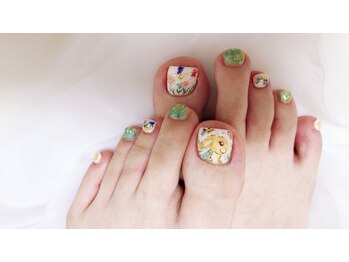 ネイルサロンアンドジュエリー アリュール(ALLURE)/ピータラビット×ロップイヤー