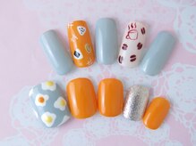 リアン(lien)/ハンド＆フットお揃いネイル