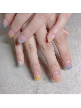 ラドール(La Dhole)/夏色ラメグラデーション