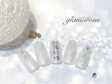 ネイルグラマラス 西新井店/《パラジェル》冬ホログラ