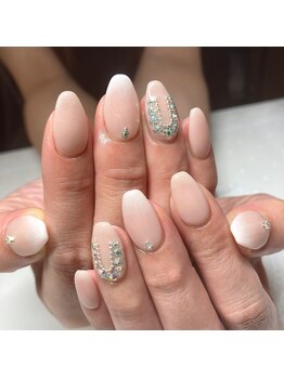 ベルコ ネイルアンドアイラッシュ(belco. nail&eyelash)/上品ヌーディーnail