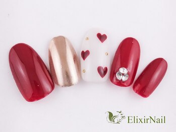 エリクサーネイル 神田(Elixir Nail)/シンプル / クーポン使用