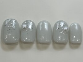 シンプル冬パール¥5000