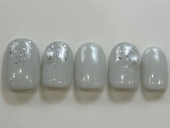 シンプル冬パール¥5000