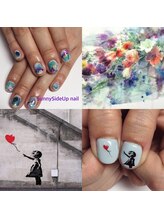 サニーサイドアップ ネイル(Sunny SideUp nail)/バンクシーNY art