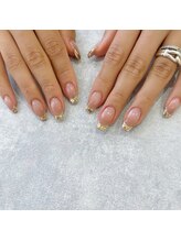 レジアント(Rediant)/ガラスフレンチ　ゴールド