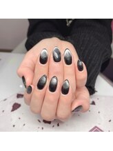 エイチスリー(H3)/黒ベースの黒マグネットグラ