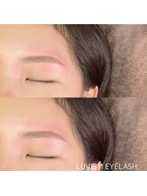 ラヴィズム アイラッシュ アンド ネイル (LUVISM)/アイブロウWAX★ 担当:時田
