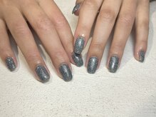 ネオリーブ ウリ(Neolive uri)/ブラックフラッシュネイル