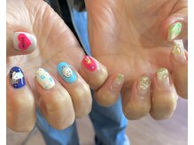 オテモネイル(otemo.nail)/キャラクターネイル