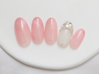 プレジールネイル 烏丸御池(Plaisir Nail)/【韓国＆ニュアンス】季節の定額