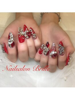 エスフィーネイルサロン ブリーユ(Esfy nailsalon Brille)/ゴテゴテネイル