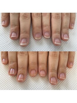 ピンク部分が伸びました!