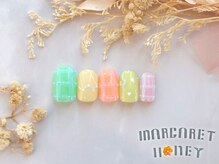 マーガレットハニー 本八幡/手書きラクガキネイル