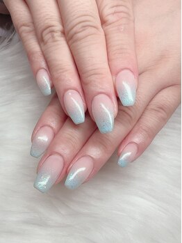 ビビ(ViVi)/水色グラデーション