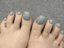 ネイルアヴァンス 京橋店(Nail AVANCE.)の雰囲気（くすみ系フットワンカラー★）