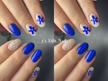 ワイズエディットネイル 神戸元町(y's Edit Nail)/計4本アート/フィルイン/元町