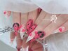 【長さだし】猫爪アートし放題 ¥17,500