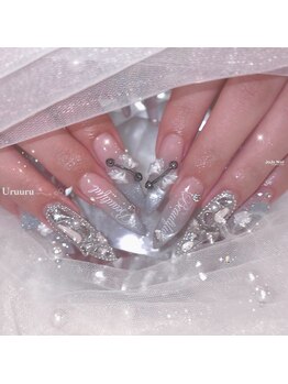 ジョジョ ネイル アット サンノミヤ(JOJO Nail at Sannomiya)の写真/【モチの良さ×高技術でリピーター続出】他サロンで満足できなかった方も美フォルムで折れにくい長さ出しを