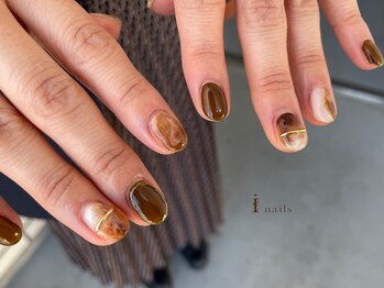 アイネイルズ 吉祥寺店(I nails)/カフェオレネイル[吉祥寺]