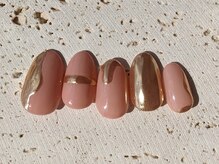 ネイルドッグ(NAIL DOG)/ニュアンスミラーネイル♪