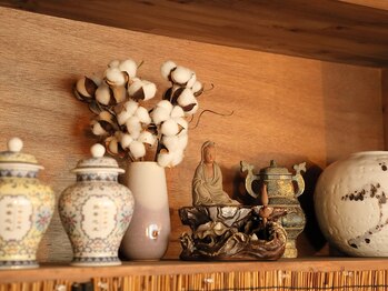 サニー(Sunny)/アジアンテイストの店内です♪