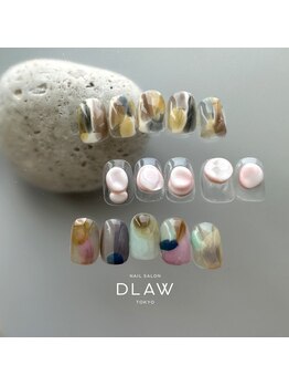 ドロウ(DLAW)の写真/トレンド×ニュアンス。季節ごとのオリジナルデザイン豊富【Jr.Nailist】Season design PLATE¥6600[渋谷]